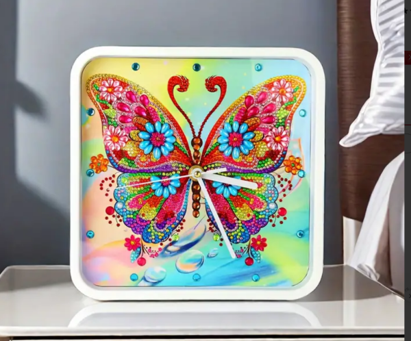 Diamond Painting DIY 5D Diamant-Malerei-Uhr-Set